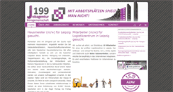 Desktop Screenshot of jobagentur199.de